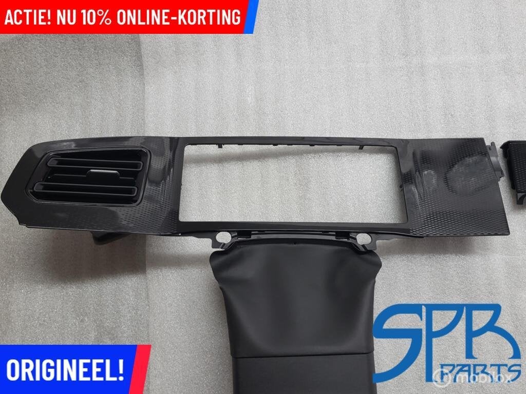 SIERPLAAT AFDEKKING DASHBOARD VW Tiguan CT1 571 Inleg ZWART, Volkswagen, Nieuw, Ophalen of Verzenden, Volkswagen