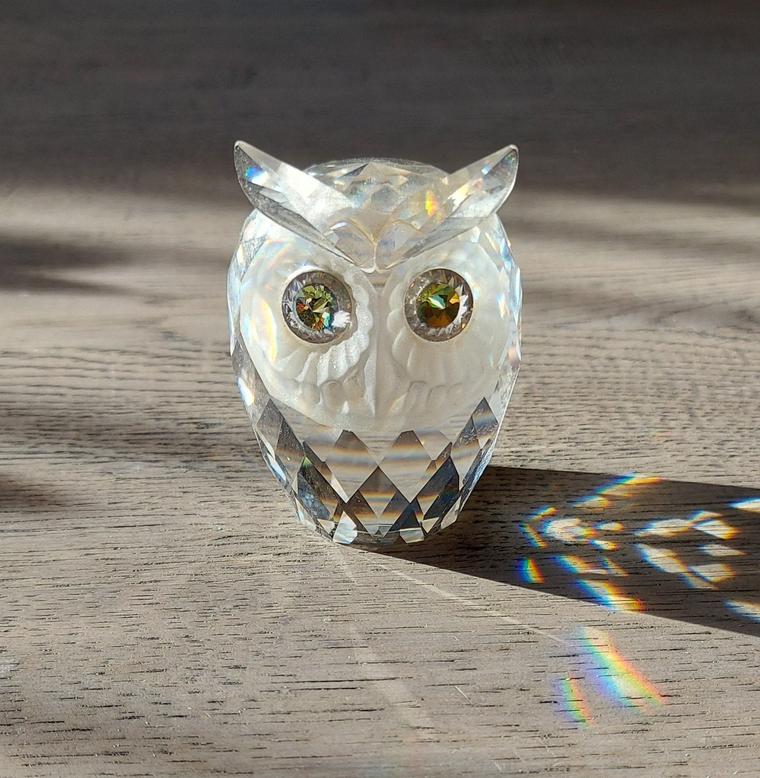 Swarovski uiltje, Ophalen of Verzenden, Zo goed als nieuw, Figuurtje