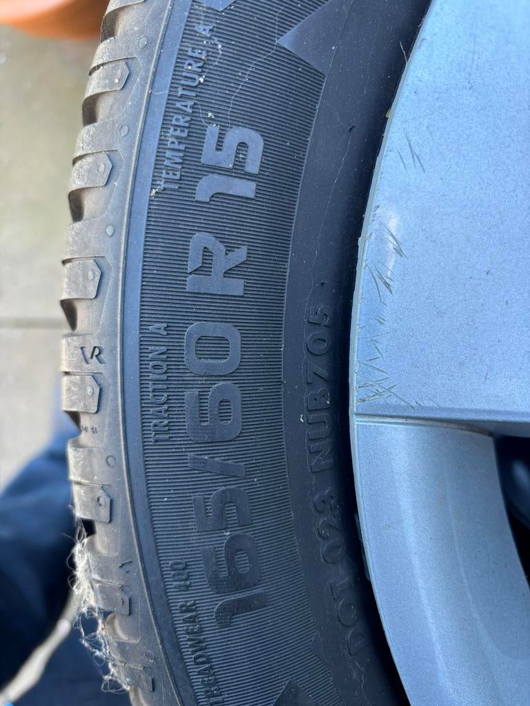 Set winterbanden Toyota Aygo, Ophalen, Zo goed als nieuw