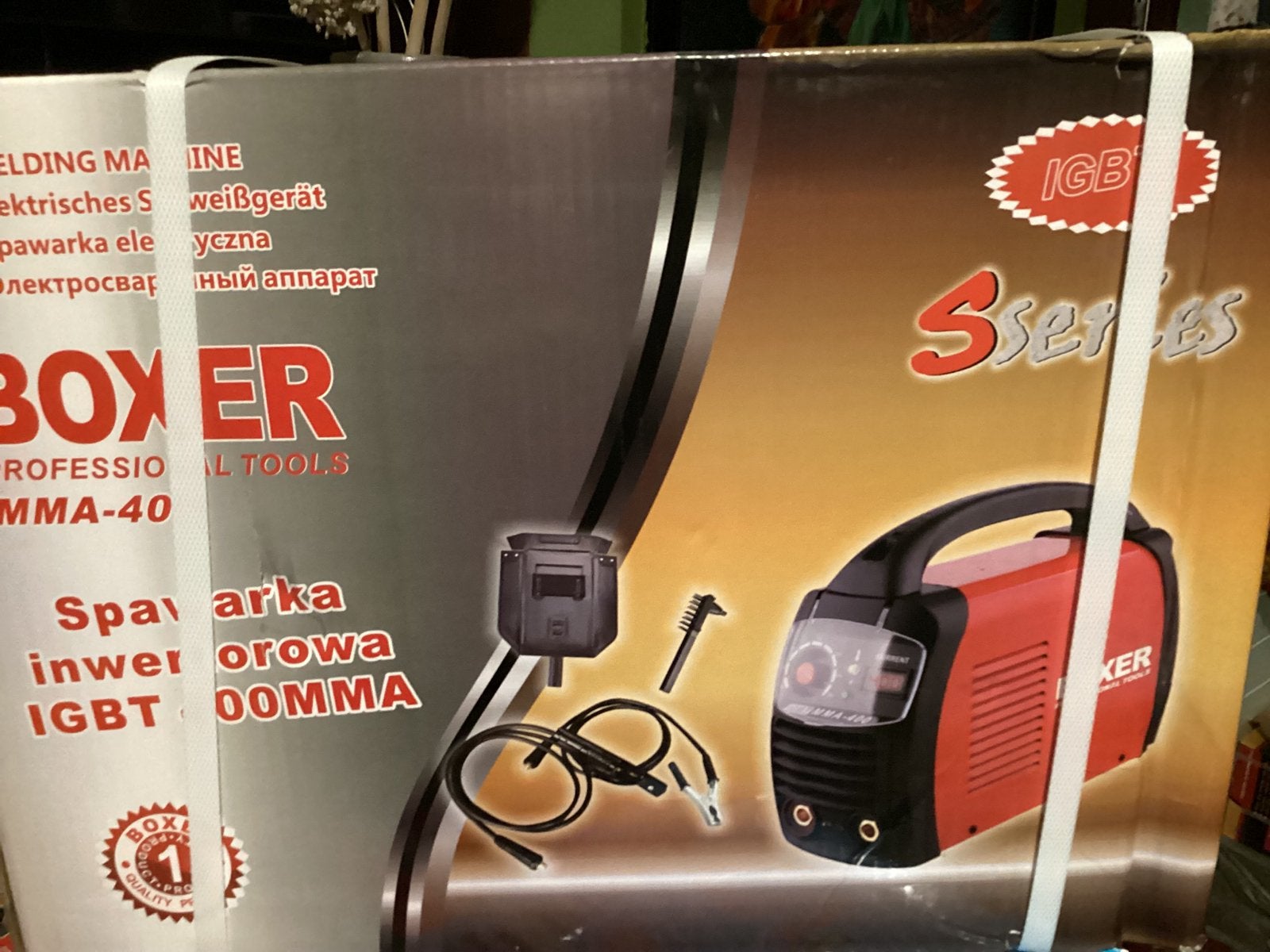 400 amp lasapparaat 58 v met laskap en borstel, Ophalen of Verzenden, Nieuw, 250 ampère of meer, Elektroden