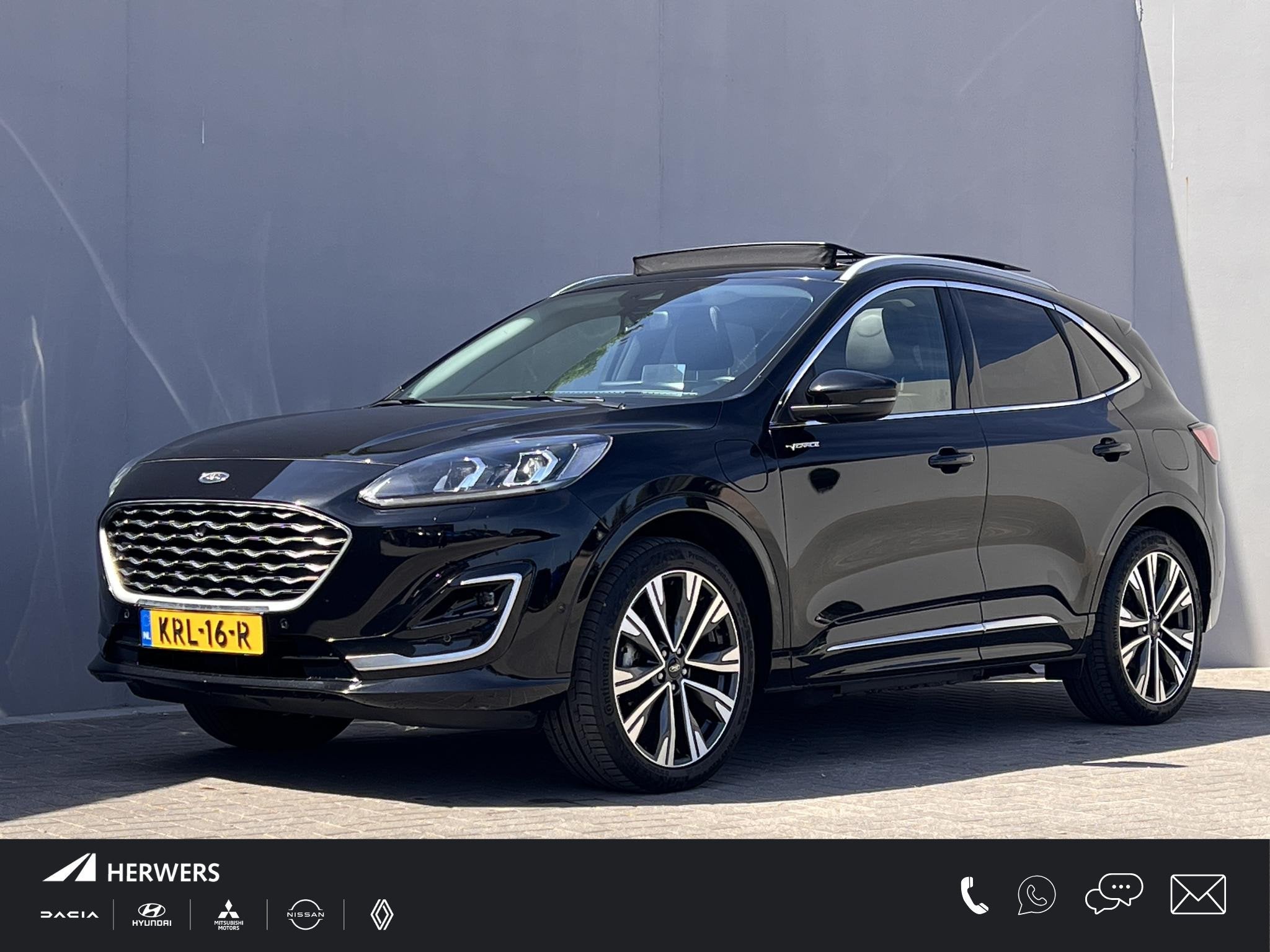 Ford Kuga 2.5 PHEV Vignale / Dealer onderhouden / Accu SoH 9, 14 kWh, Euro 6, 4 cilinders, 1776 kg