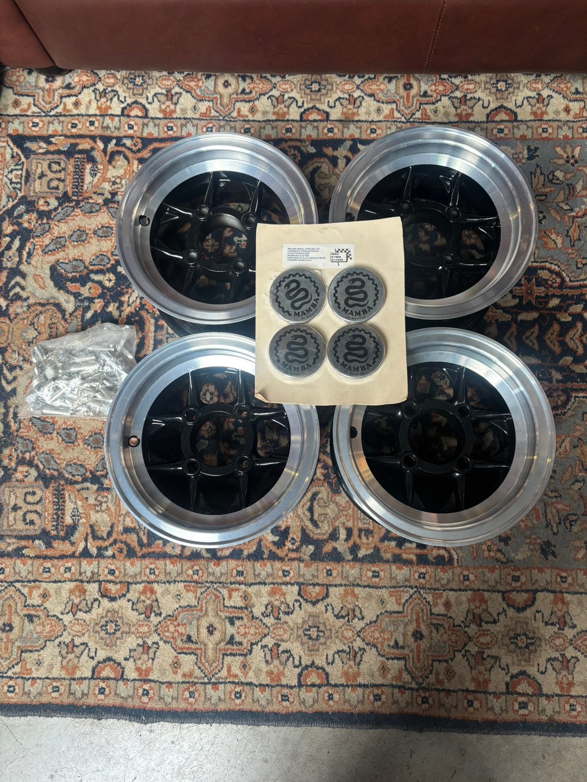 Set lichtmetaal mamba voor de classic mini (demoset), Auto-onderdelen, Ophalen, Nieuw