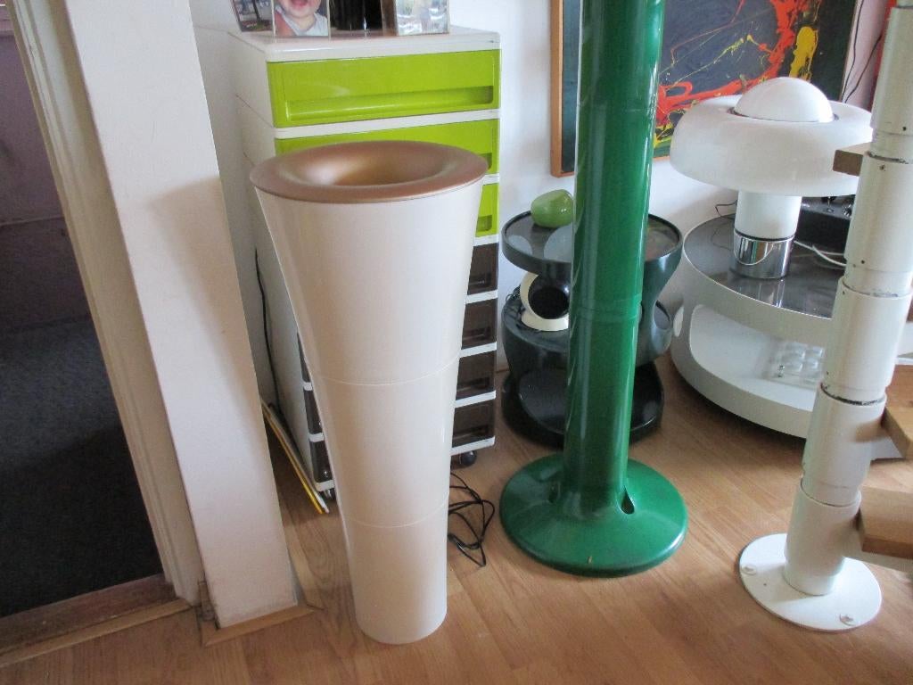 Ikea vloerlamp retro design jaren 90 Fackla kunststof 78 cm, Kunststof, Gebruikt, Ikea, ?