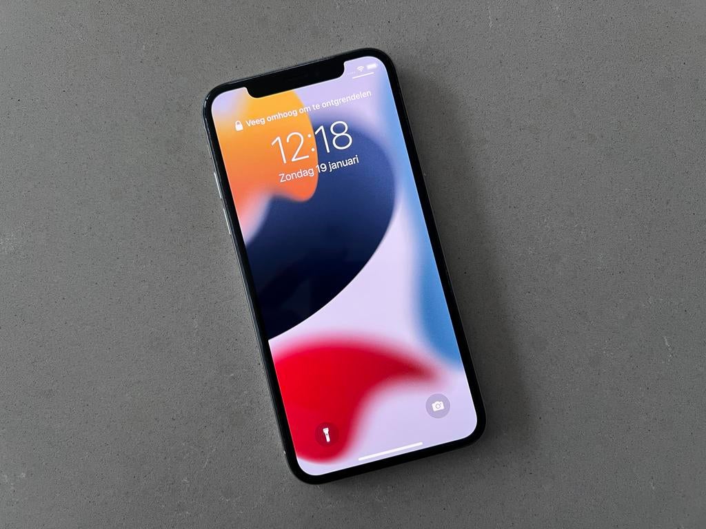 iPhone X - Zo goed als nieuw, 256 GB, Zilver, Telecommunicatie, Mobiele telefoons | Apple iPhone, IPhone X, Zo goed als nieuw