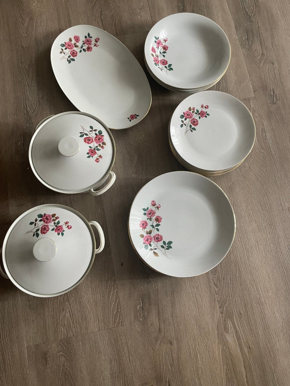 Retro servies bavaria schirnding, Ophalen, Gebruikt, Overige merken, Vintage
