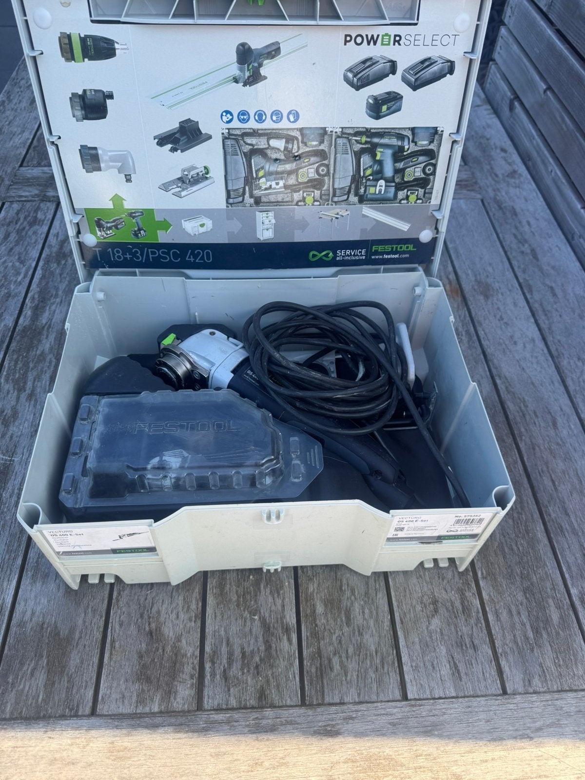 Festool multitool, Doe-het-zelf en Verbouw, Ophalen of Verzenden, Zo goed als nieuw, Minder dan 600 watt, Overige typen