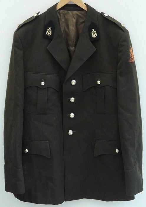 Uniform (Jas&Broek) DT63, Regt Technische Troepen, KL, 1980s, Ophalen of Verzenden, Landmacht, Nederland, Kleding of Schoenen