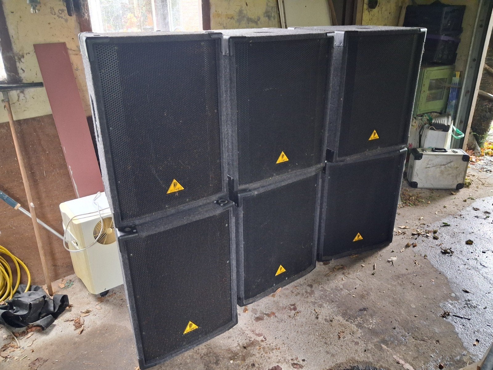 BEHRINGER Speakerset 6-dlg., Audio, Tv en Foto, Ophalen, Zo goed als nieuw, Overige merken