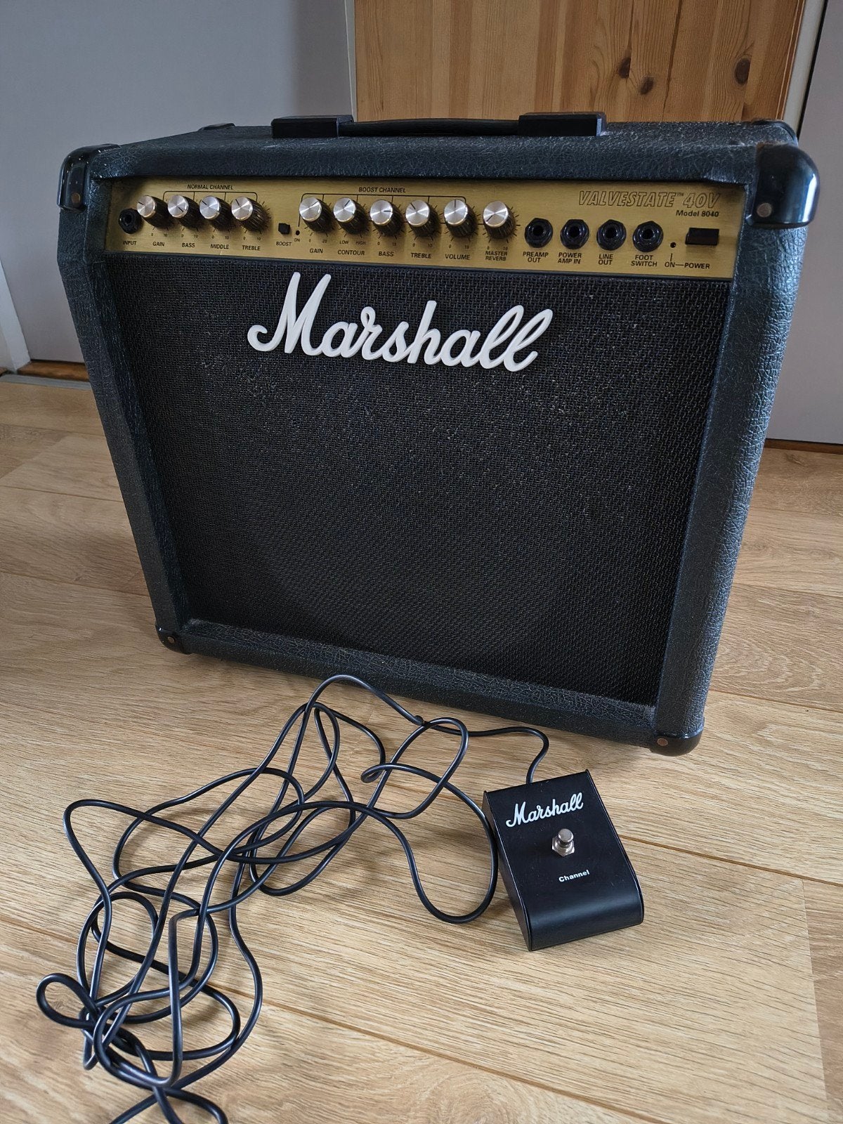Gitaarversterker Marshall Valvestate 8040, Muziek en Instrumenten, Ophalen, Gebruikt, Minder dan 50 watt