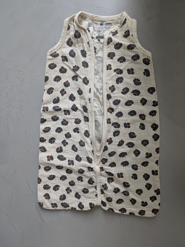 Hema slaapzak maat 50/62 met luipaardprint, Kinderen en Baby's, Dekens, Slaapzakjes en Inbakerproducten, Ophalen of Verzenden