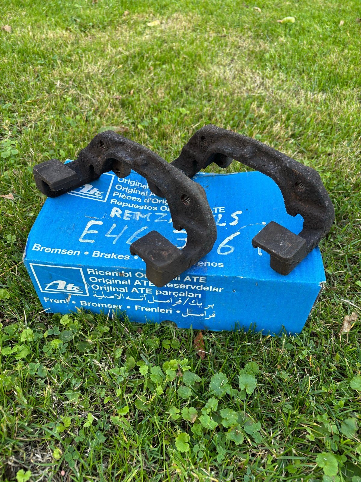 ATE Remzadel set voor BMW E46 & E36 316/318/320, Auto-onderdelen, Ophalen of Verzenden, Gebruikt, BMW