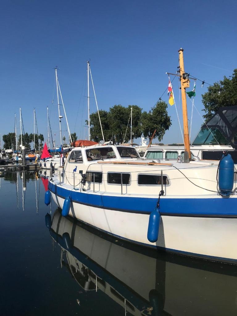 Finncruiser 35 motorjacht 10,75, Watersport en Boten, Motorboten en Motorjachten, Gebruikt, 11 m, Binnenboordmotor, Diesel