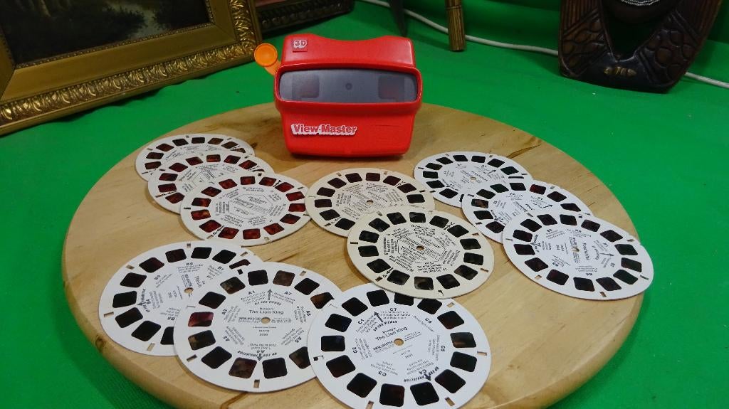 View - Master met diverse schijven, Verzamelen, Speelgoed, Zo goed als nieuw, Ophalen of Verzenden