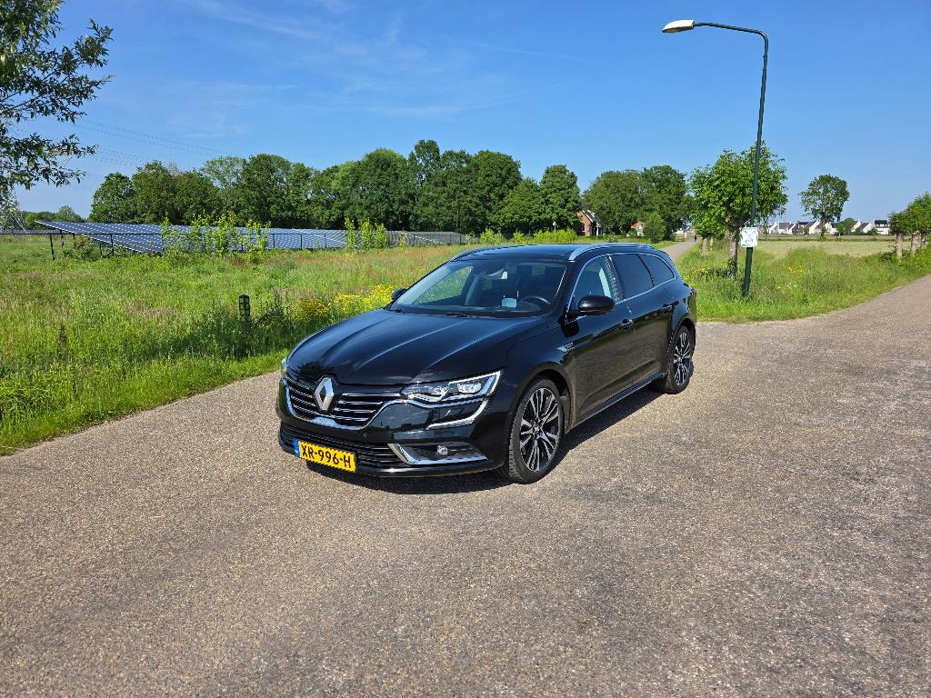 Renault Talisman Initiale Paris TCe 200pk EDC 2017 Zwart, Auto's, 1618 cc, Zwart, 4 cilinders, 1850 kg