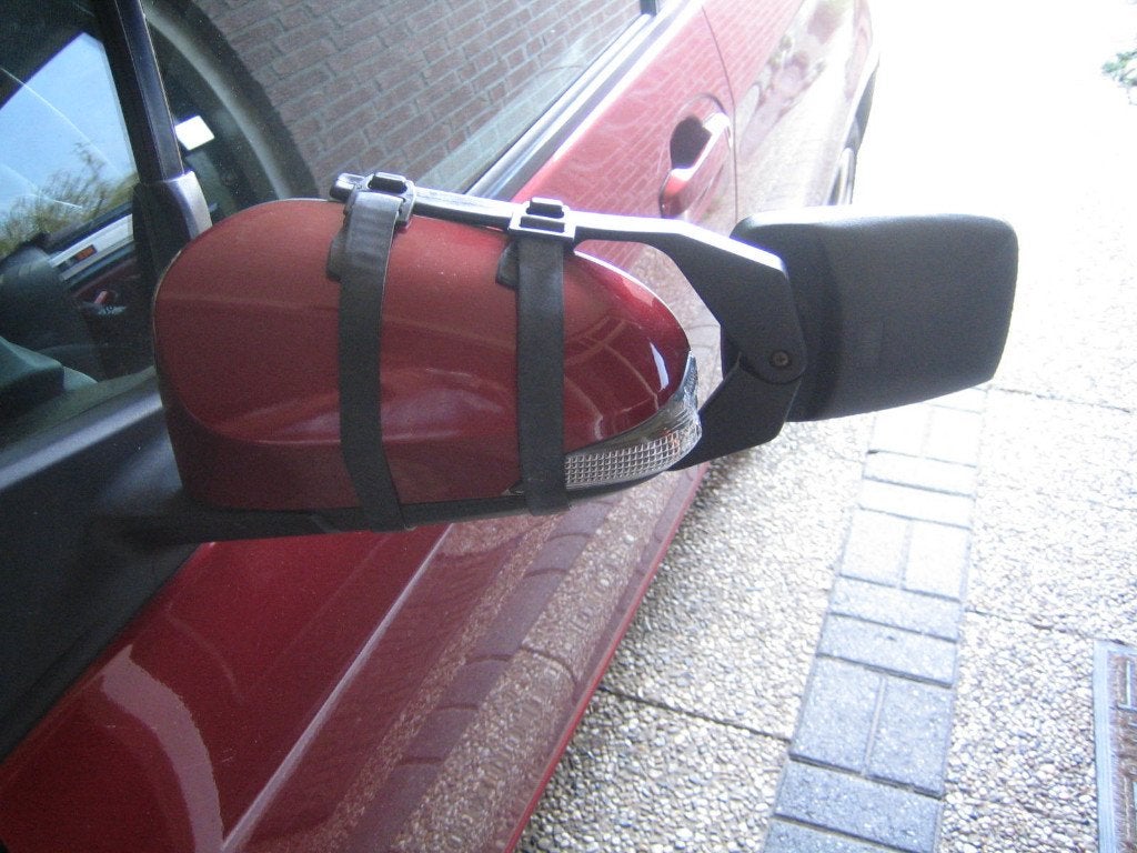 disselslot, 2spiegels en verlengsnoer van 10 m, Caravans en Kamperen, Ophalen, Gebruikt