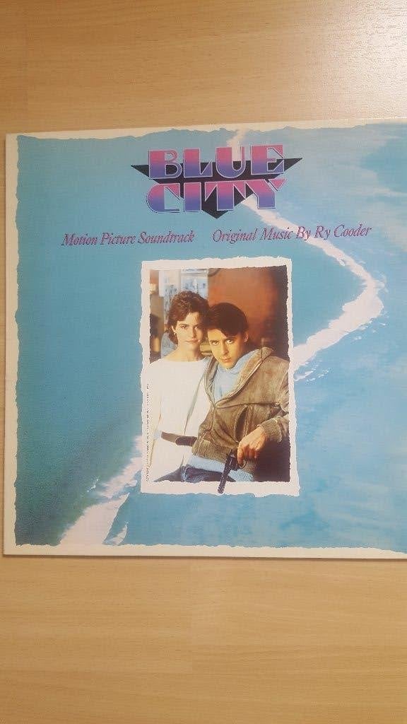 Ry Cooder- Blue City LP, LP, Ophalen of Verzenden, Zo goed als nieuw, 12 inch