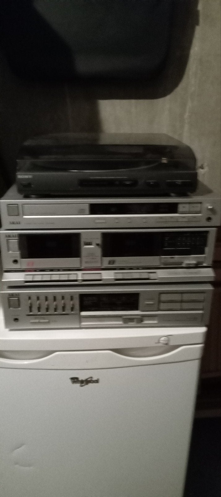 Stereoset met draaitafel te koop, Ophalen, Sony