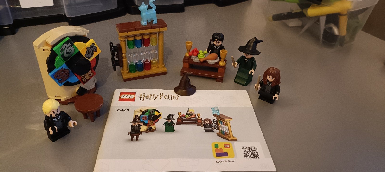 Lego Harry Potter 76460 sorteerhoed ceremonie, Lego, Harry Potter, Ophalen of Verzenden, Zo goed als nieuw