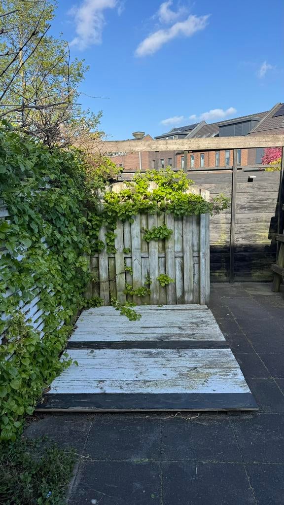 Houten planken, Ophalen, Gebruikt