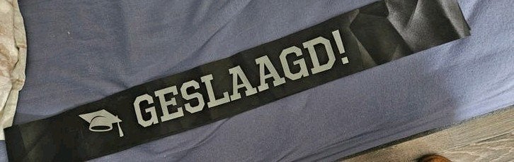 Geslaagd Sjerp - Vier je succes!, Ophalen of Verzenden, Zo goed als nieuw, Overige typen, Overige