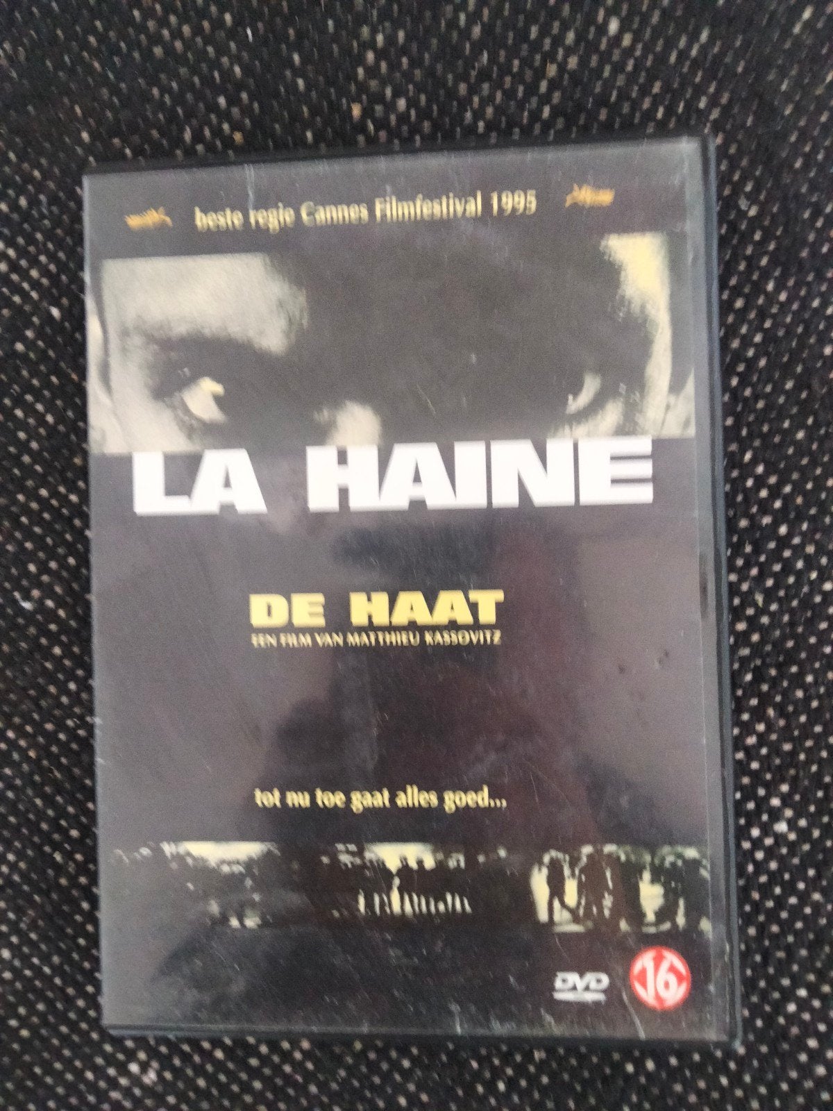 La Haine (De Haat) DVD - Matthieu Kassovitz, Gebruikt, Vanaf 16 jaar, Nederlands, Overige genres