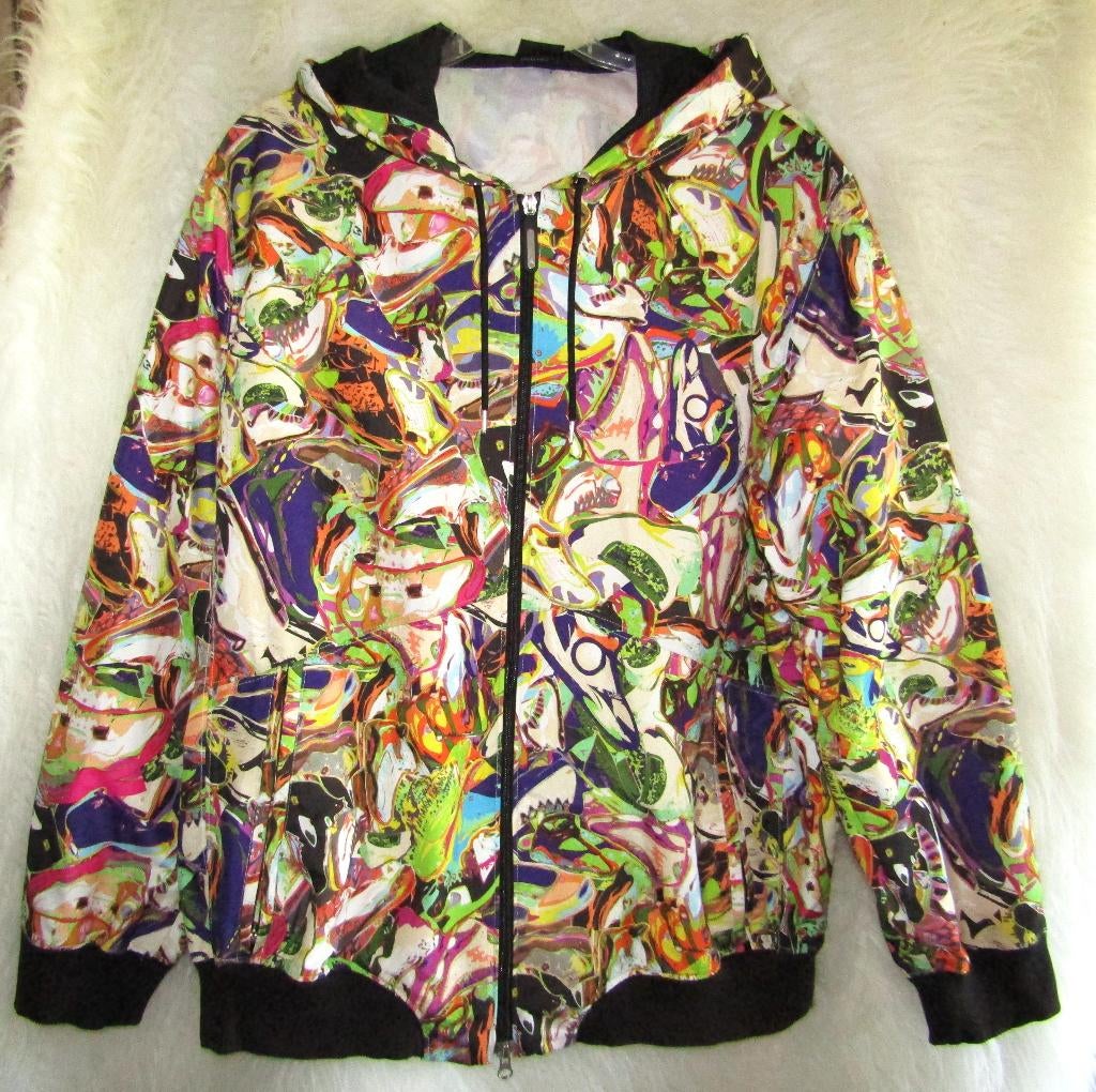 Vintage Y2K Nike Air Jordan Sneaker Print L - XL collectors, Kleding | Heren, Sportkleding, Gedragen, Algemeen, Maat 56/58 (XL)