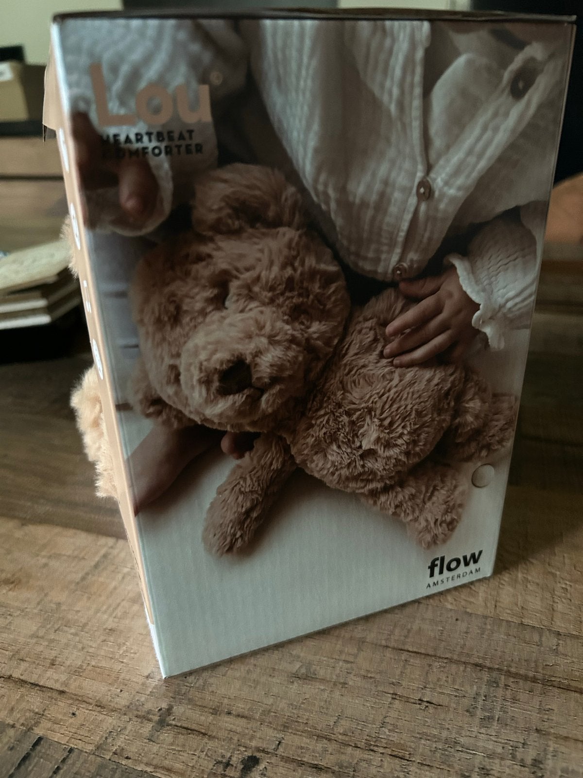 Lou Heartbeat Comforter Knuffel met hartslag en geluid nieuw, Ophalen of Verzenden, Nieuw, Overige typen, Met geluid