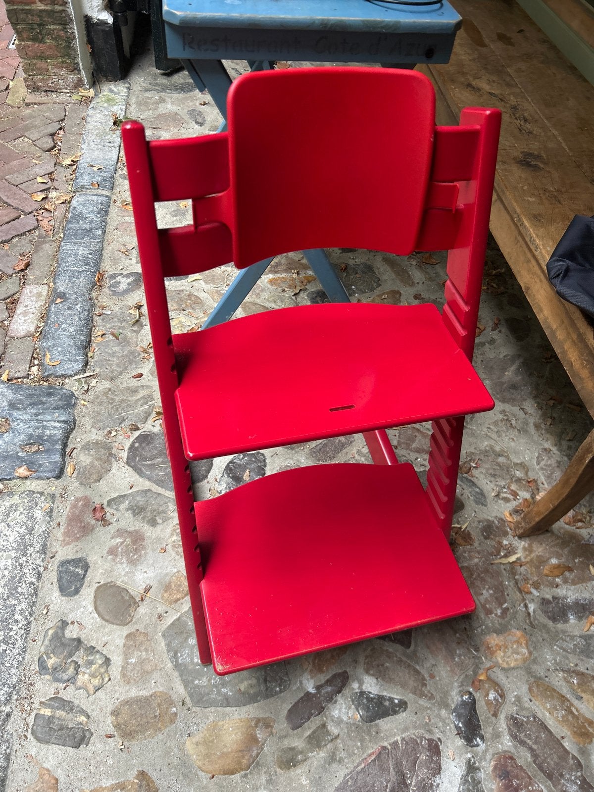 Stokke Tripp Trapp kinderstoel - Rood, Ophalen, Gebruikt, Meegroeistoel