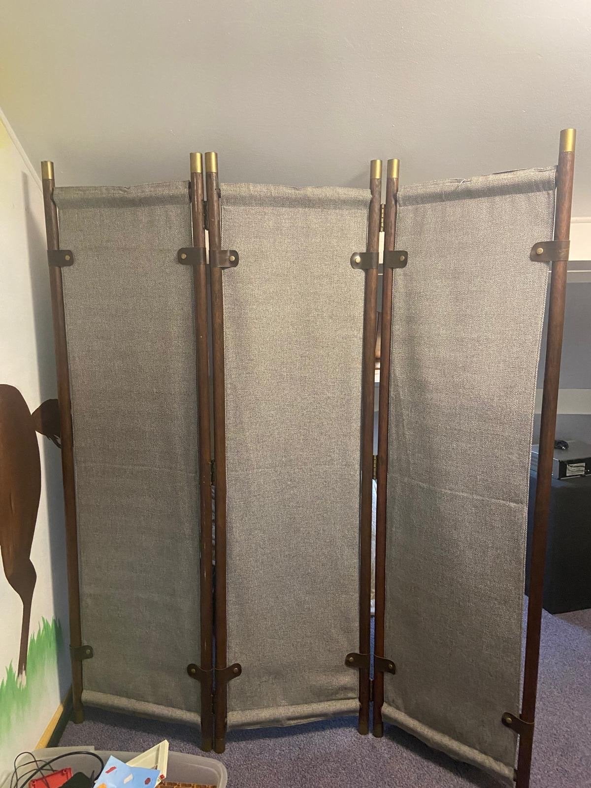 Mooie room divider / kamerscherm - 3 panelen, Ophalen, Gebruikt