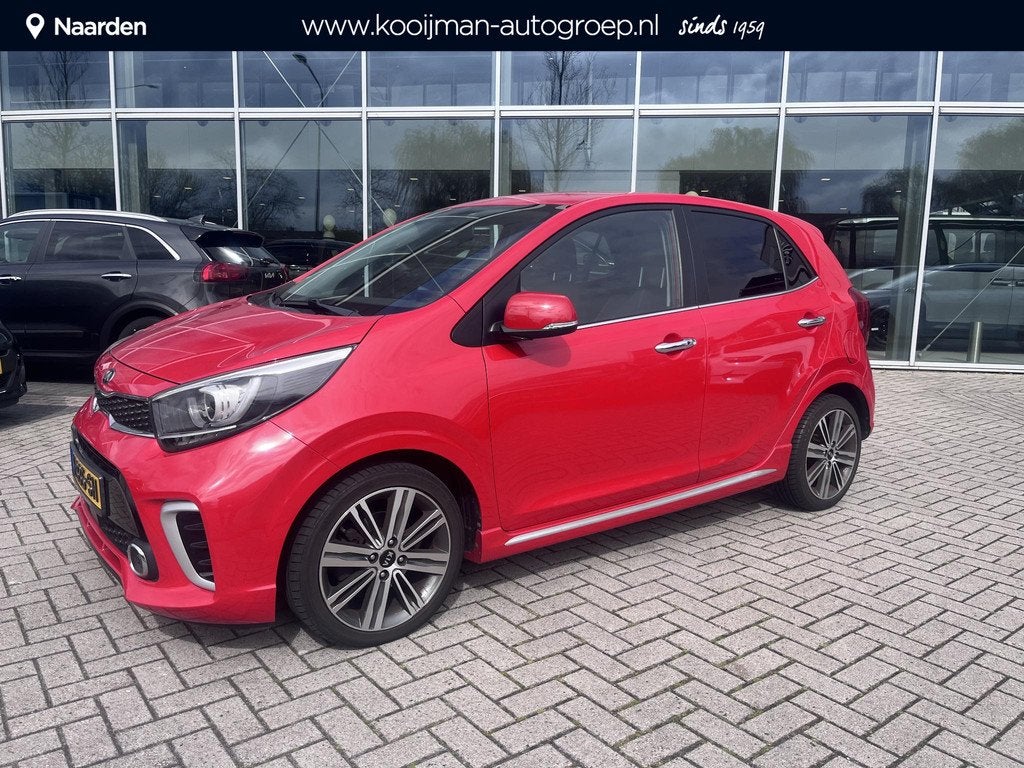 Kia Picanto 1.0 T-GDI GT-Line Nav|Camera|Lmv| 100PK!, Auto's, Kia, Voorwielaandrijving, 101 pk, Gebruikt, 920 kg