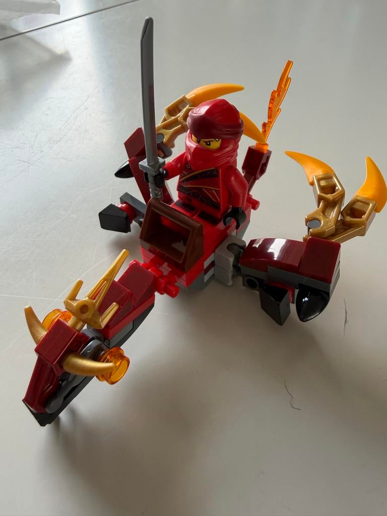 Lego Ninjago Legacy 30535 Vliegende Kai met instructies, Lego, Ophalen of Verzenden, Zo goed als nieuw, Compleet