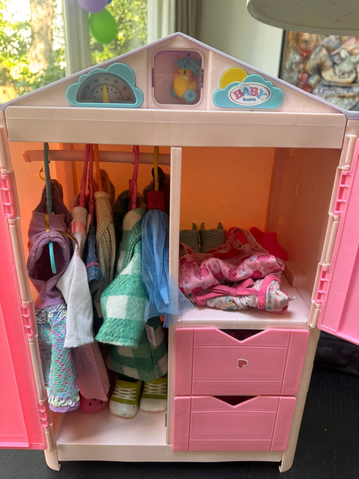 Baby Born poppenkast voor kleertjes, Ophalen, Zo goed als nieuw, Babypop