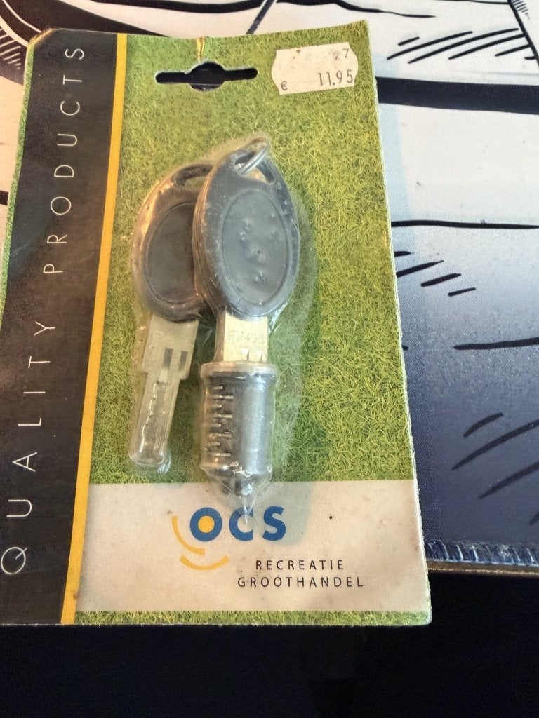Nieuw Caravan Sleutel set Merk OCS Quality Products, Ophalen of Verzenden, Nieuw
