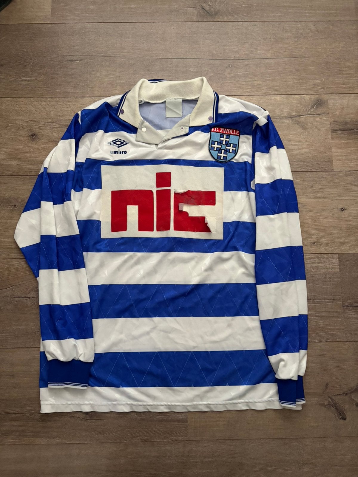 Fc Zwolle shirt 1992/1993, Ophalen of Verzenden, Gedragen