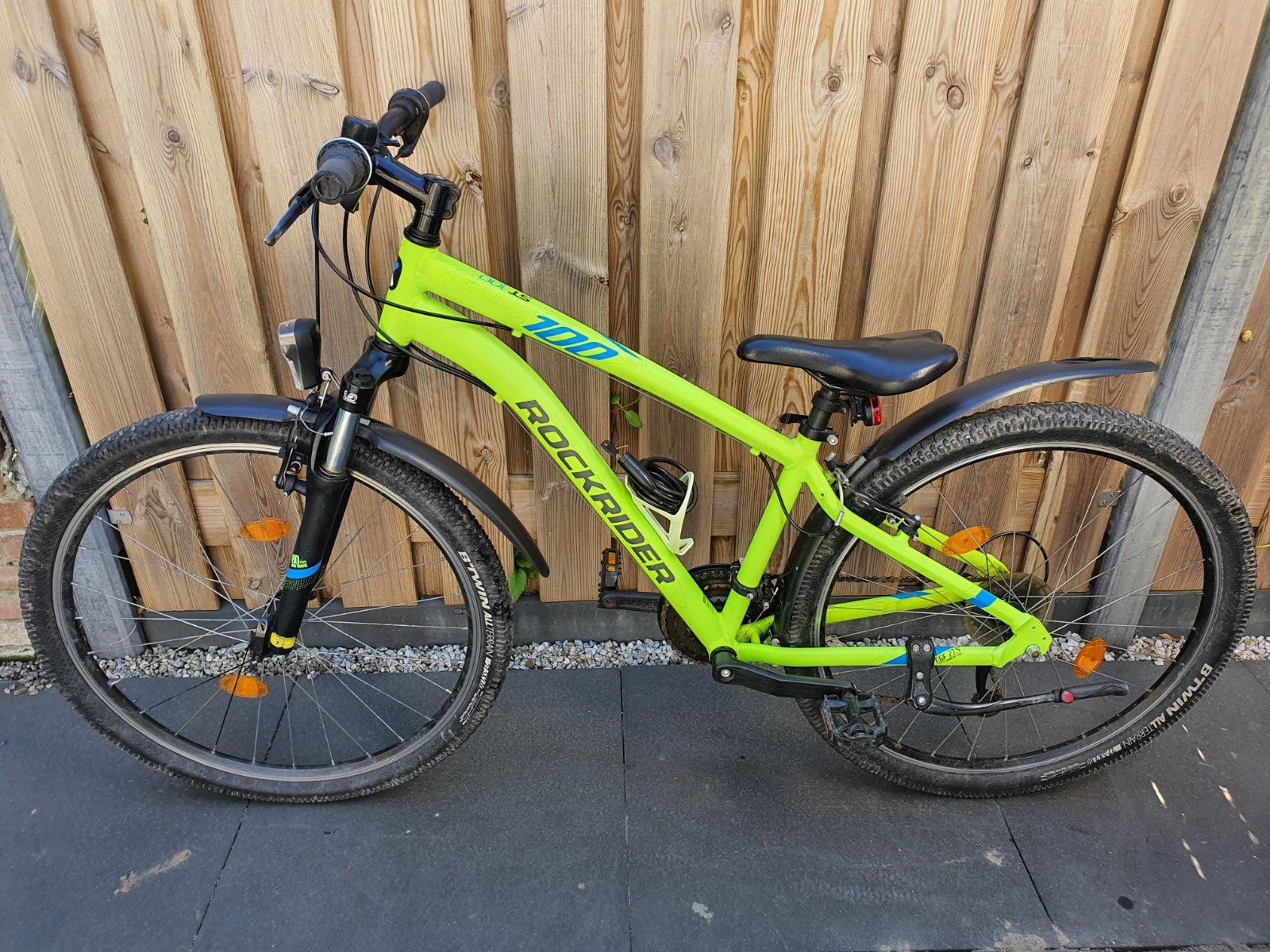Rockrider ST100 27,5" Jongensfiets Mountainbike, Gebruikt, Versnellingen, Rockrider, Ophalen