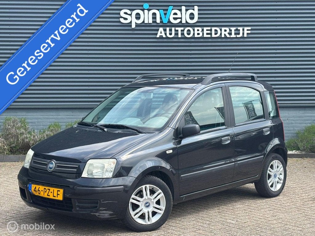 Fiat Panda 1.2 Dynamic - Handel of Export, Auto's, Fiat, Voorwielaandrijving, Gebruikt, Zwart, Origineel Nederlands