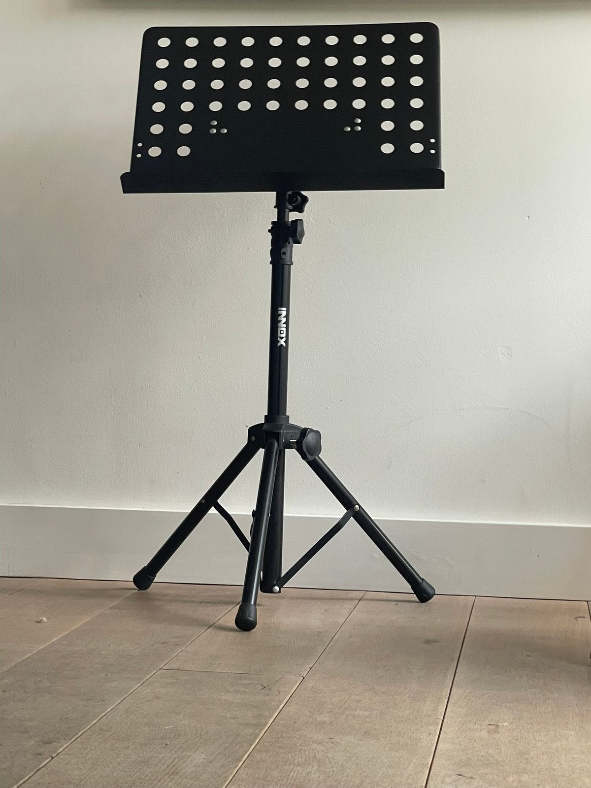 INNOX muziekstandaard zwart, Ophalen, Zo goed als nieuw, Muziekstandaard