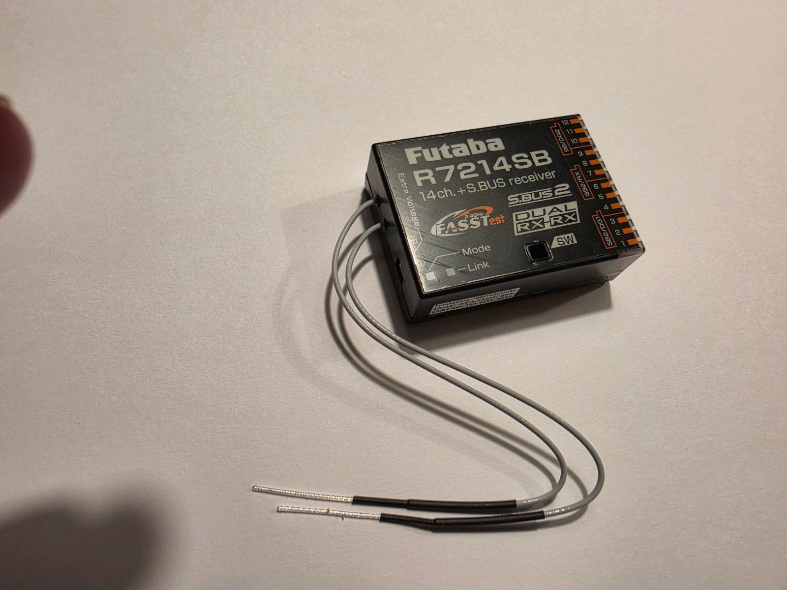 Futaba r7214SB ontvanger, Ophalen, Nieuw