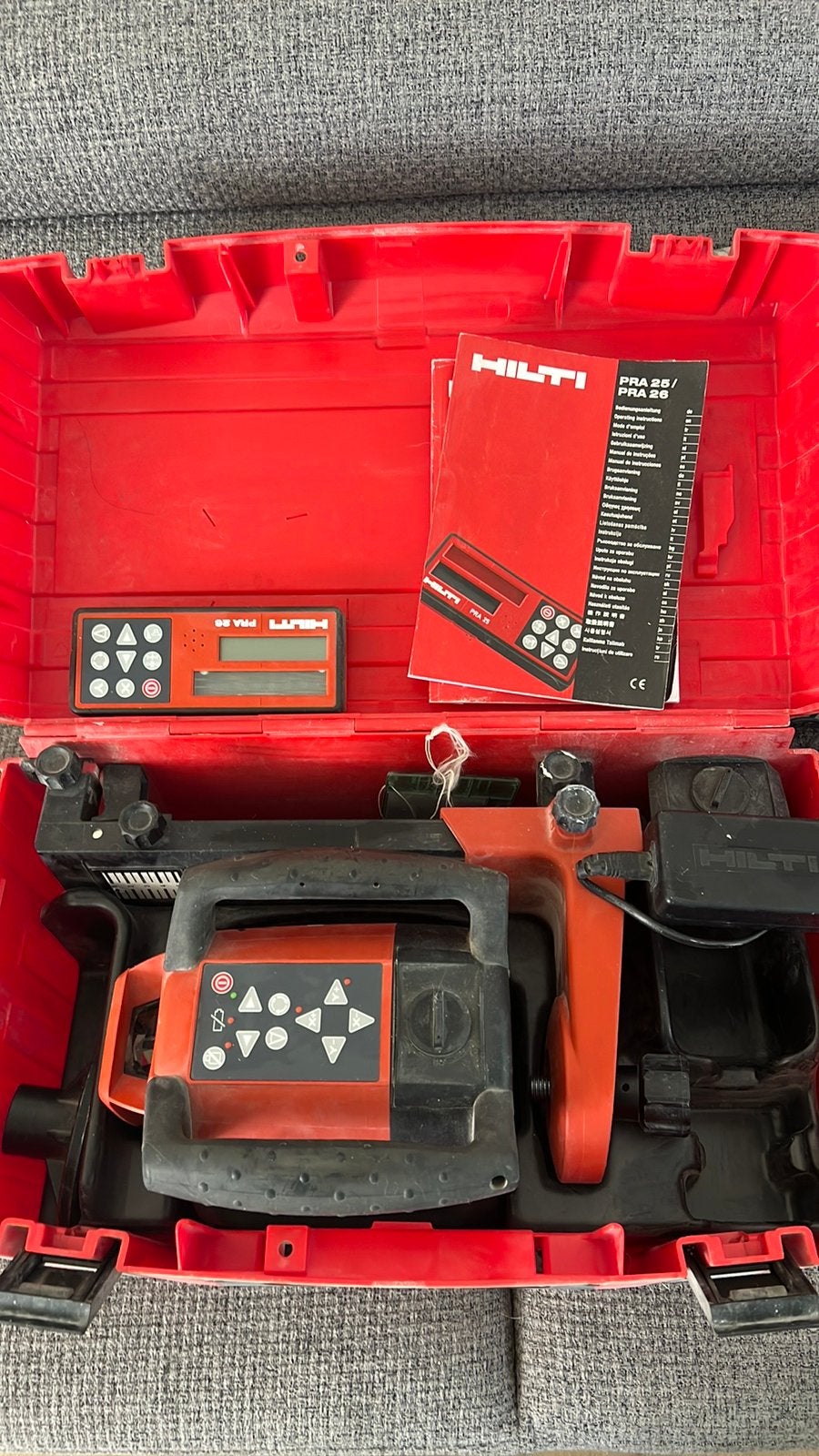 Hilti PRA 26 zgan!!!!!, Ophalen, Zo goed als nieuw