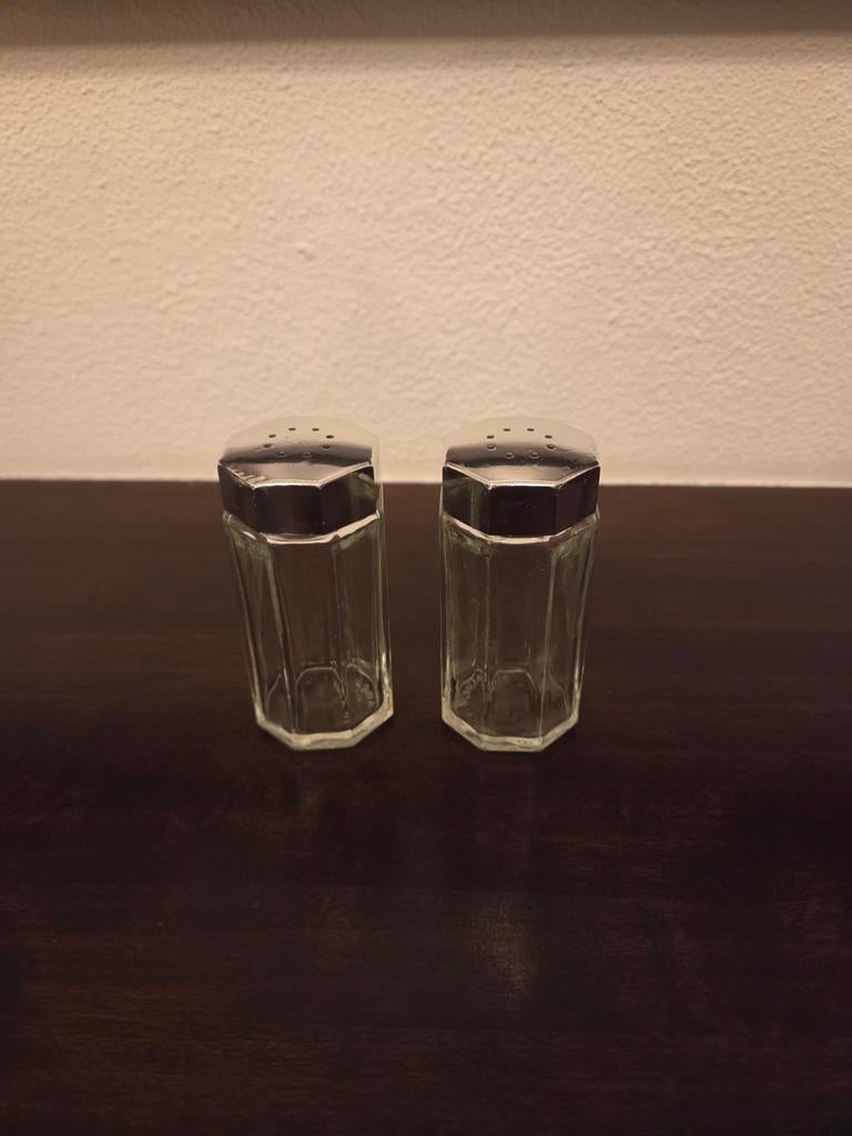 Luminarc Arcoroc Octime zout peper stel, Ophalen of Verzenden, Zo goed als nieuw, Glas, Overige stijlen