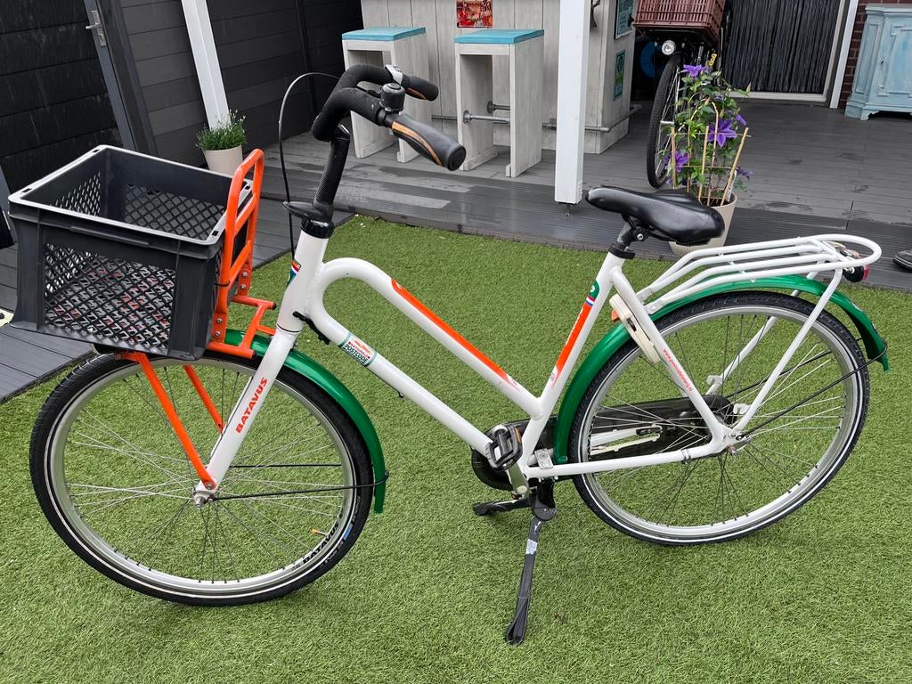 Batavus  fiets postcodeloterij, Ophalen, Terugtraprem, Gebruikt, Versnellingen