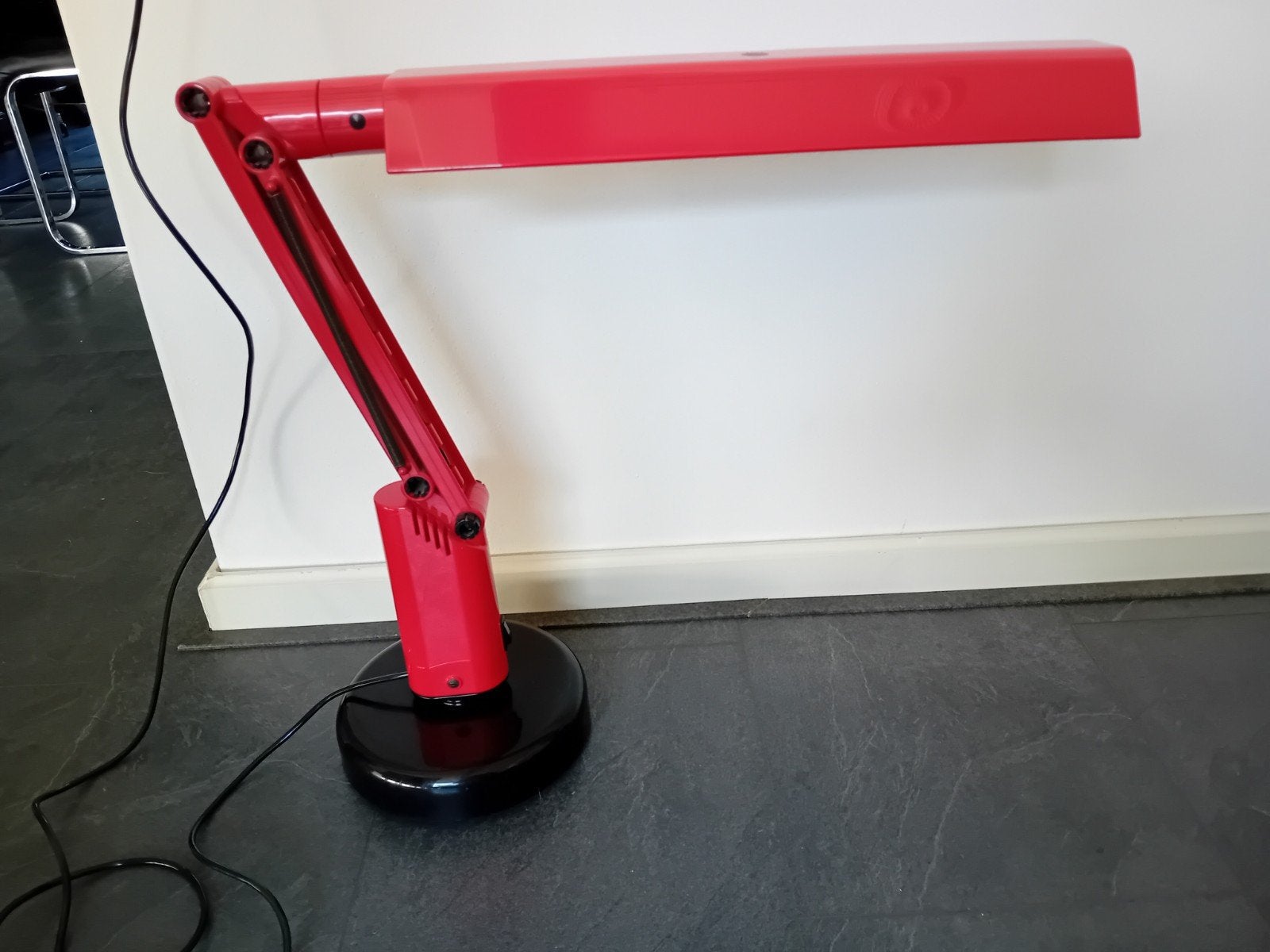 Fagerhults Lucifer bureaulamp Tom Ahlstrom en Hans Ehrich, Ophalen of Verzenden, Lamp, Rood