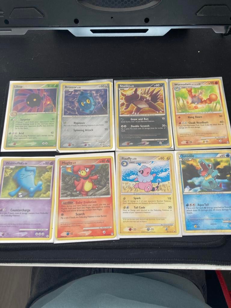 Pokémon Kaarten Set - Diverse Zeldzame en Gewone Kaarten, Ophalen of Verzenden, Gebruikt, Meerdere kaarten