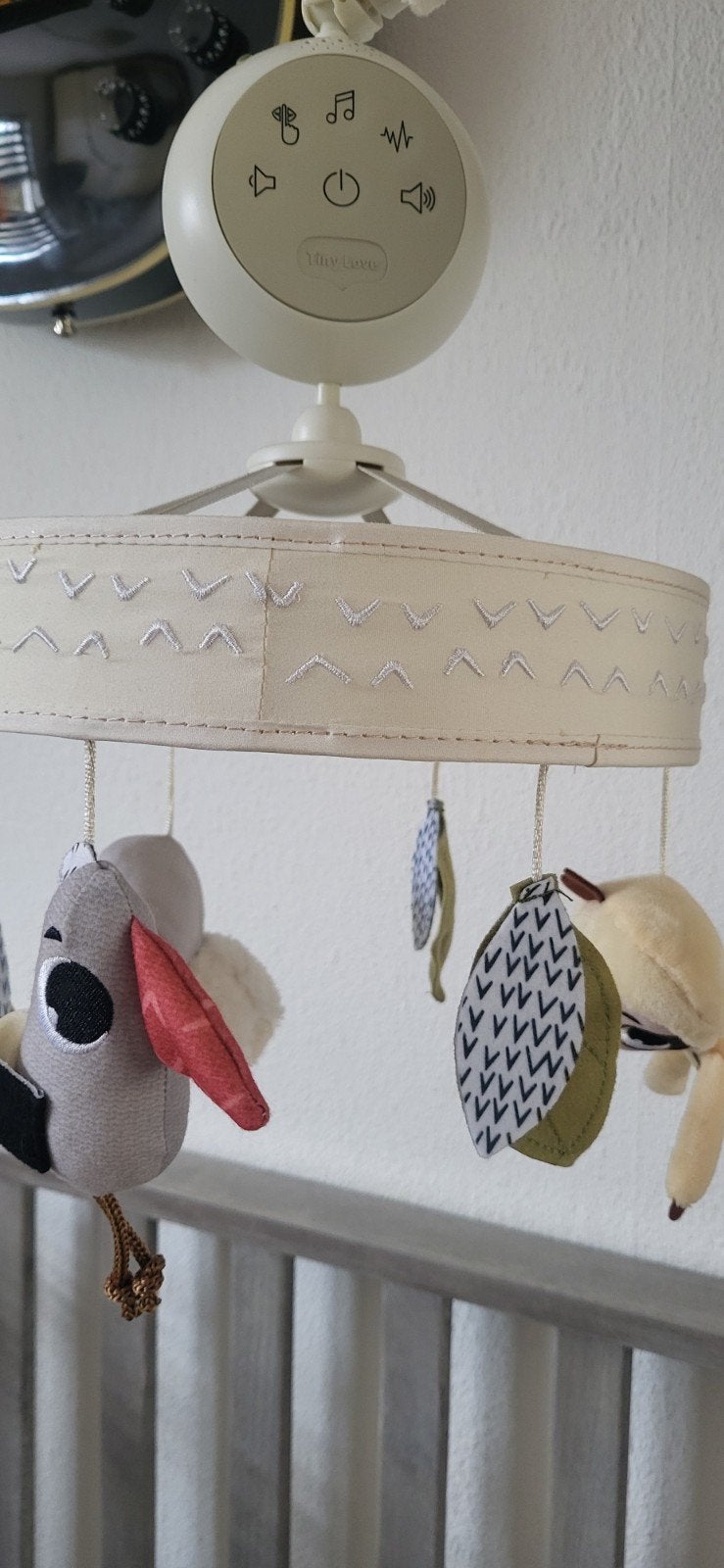 Tiny Love Mobiel met geluiden, Ophalen of Verzenden, Zo goed als nieuw, Mobiel, Met licht