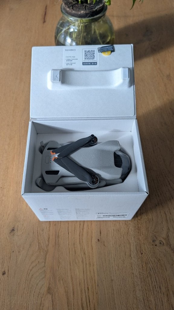 DJI Mini 3 Drone + RC-N1 Controller, Cameradrone, Altitude Hold, 5 tot 10 kilometer, Ophalen of Verzenden
