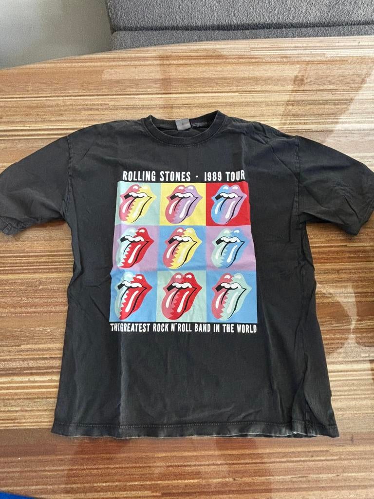 Shirt met afbeelding Rolling Stones van Zara maat 164, Ophalen of Verzenden, Zo goed als nieuw, Meisje, Shirt of Longsleeve