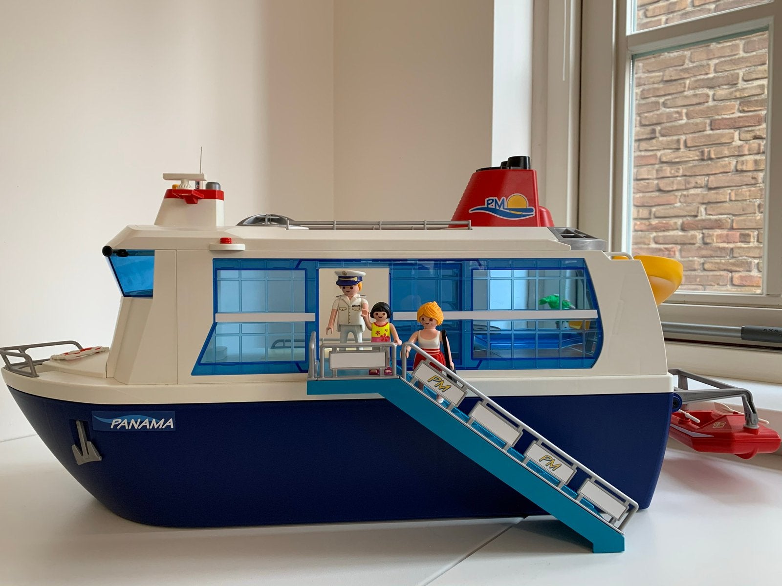 Playmobil cruiseschip ZGAN COMPLEET MET DOOS, Ophalen, Zo goed als nieuw