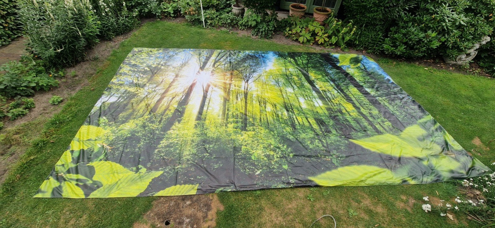 Foto banner fullcolour natuur., Eén persoon, Overige typen