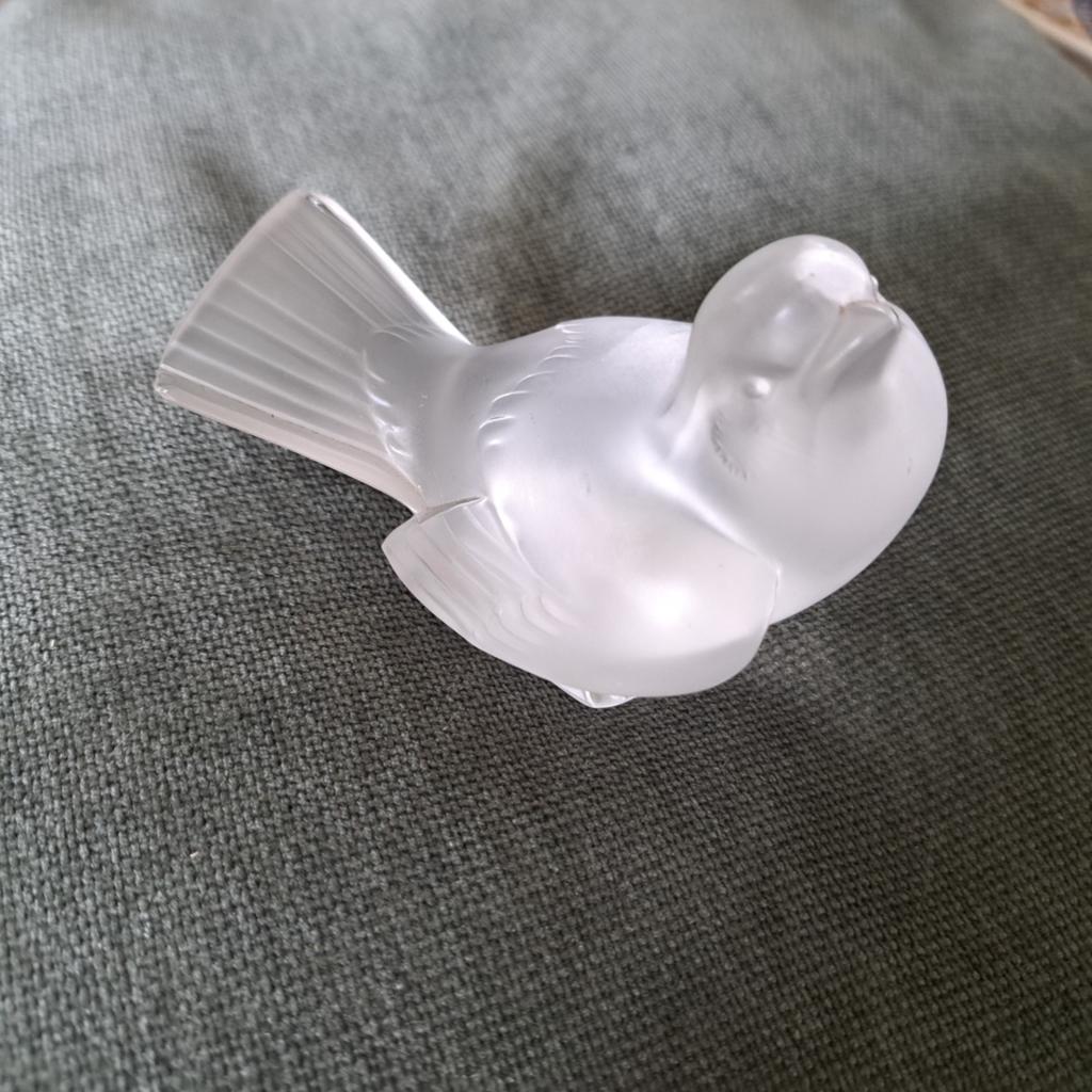 Lalique kristal crystal  beeldje gesigneerd, Ophalen of Verzenden
