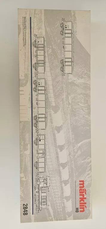 Märklin H0 2848 CCB Cementtrein Belgisch Vitrinemodel, Wisselstroom, Treinset, Ophalen of Verzenden, Zo goed als nieuw